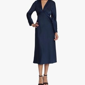 Brand new with tags, never worn! Silk long sleeve dress